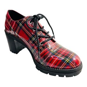 Jessica Simpson Shoes Jessica Simpson Resina Red Plaid Patent